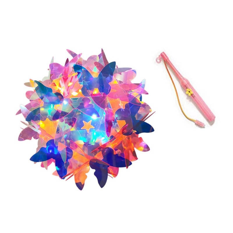 Yu Lantern DIY Xếp Hình Chất Liệu Đèn Lồng Handmade Ngày Lễ Mặt Dây Chuyền Cho Trẻ Em Học Đồ Chơi Đám Cưới Trang Trí Lễ Hội