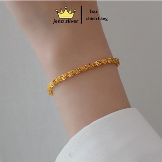 lắc tay đuôi phụng hot trend , bạc chuẩn cao cấp , hàng đẹp sawscs nét - jena sliver