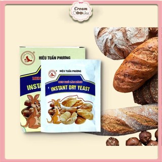 Men khô, men nở làm bánh mì, bánh bao (men lạt) Tuấn Phương gói 10g