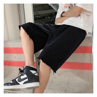 Quần Short Chất Vải Kaki From Rộng Phong Cách Hàn Quốc From Dáng Trẻ Trung (kèm ảnh thật) Thời Trang Unisex