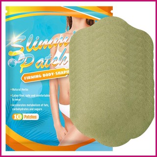 Bộ 10 Miếng Dán Tan Mỡ Bụng Và Eo Thon Gọn