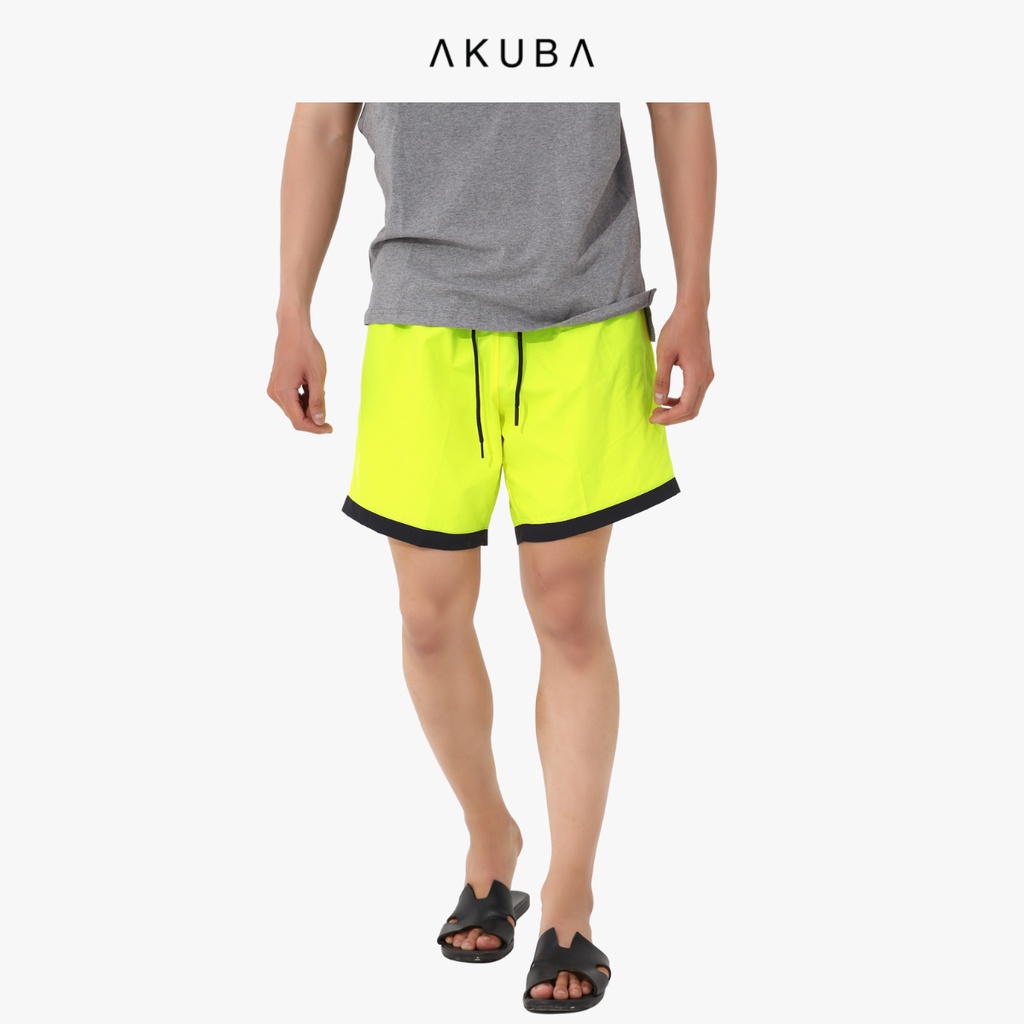 Quần Short Đi Biển Nam Thoáng Mát Akuba  01C508