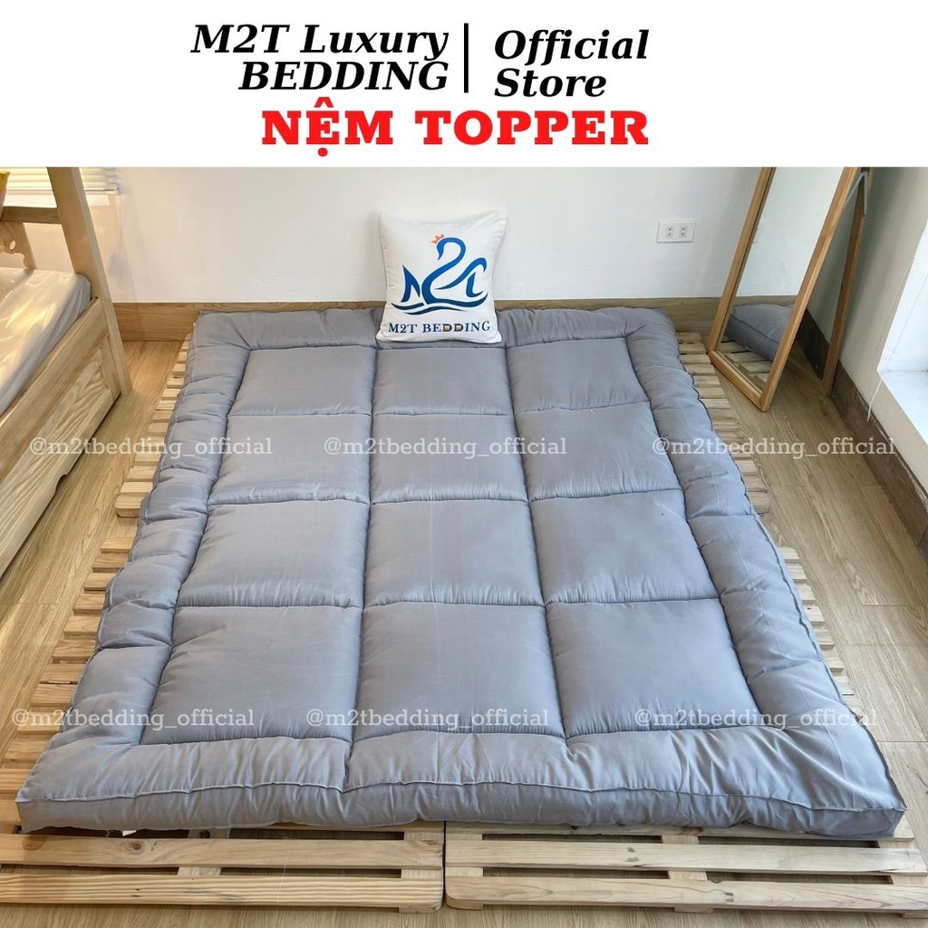 Nệm Topper Giá Rẻ M2T BEDDING Đệm Đủ Các Kích Thước Giường Đơn Giường ...