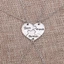 Set 3 Vòng cổ Tình Bạn Mặt Trái Tim Khắc Chữ Best Friend Sister Thời Trang Best Friend Heart Pendant Necklace Adjustable Choker Jewelry Sets Geometry Couple Gift Party Jewelry Accessories Gift