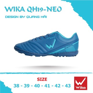 Giày Đá Bóng Wika Qh19 Neo Quang Hải, Cho Sân Cỏ Nhân Tạo Đã Được Khâu Toàn Bộ Đế , Hàng Chính Hãng