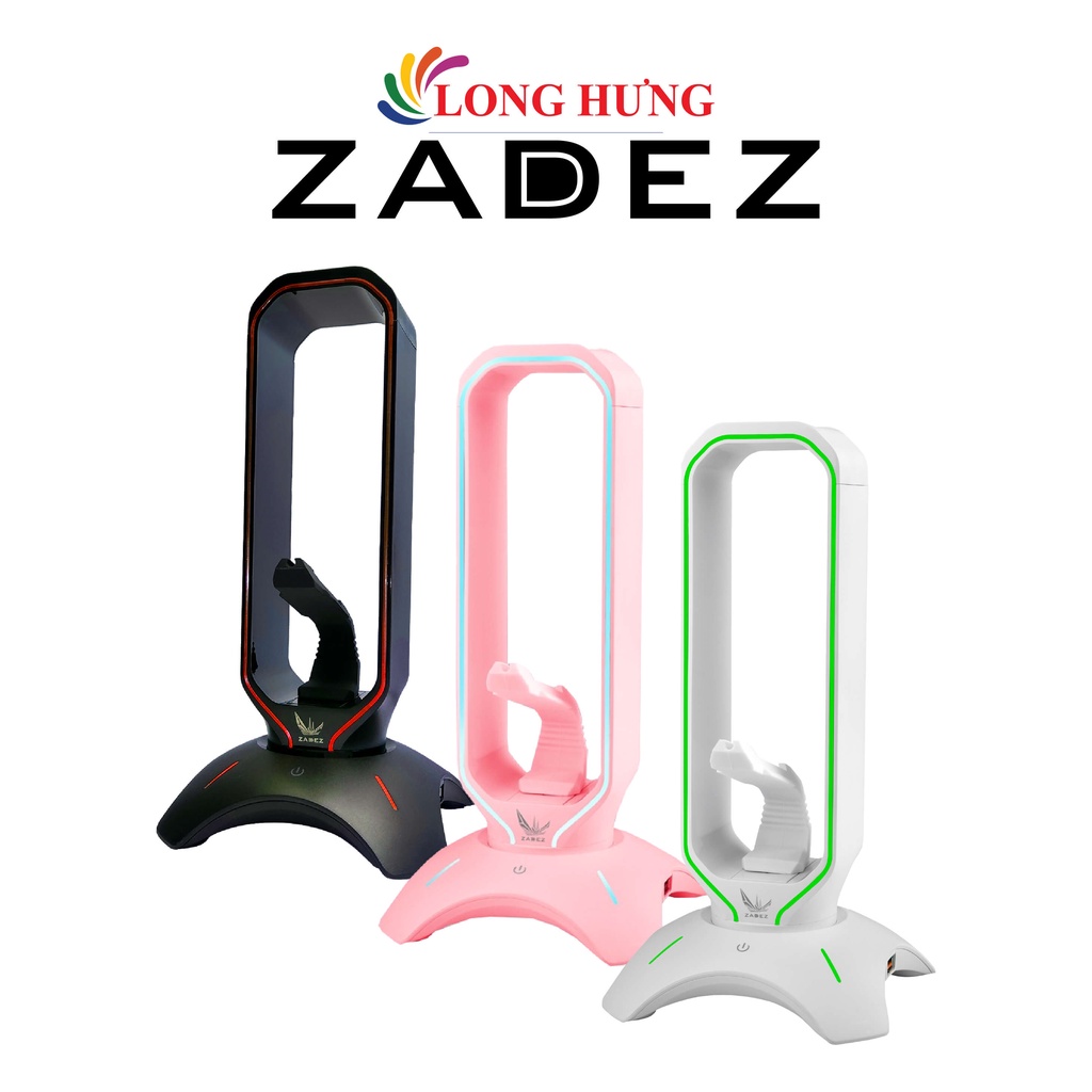 Đế treo tai nghe và giữ dây chuột Zadez Headset Stand ZHS-701G - Hàng chính hãng