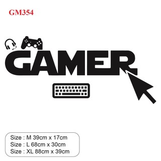 Decal dán trang trí phòng Game P7
