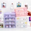 Hộp đựng đồ 2/3/4 tầng nắp cầm hình gấu/thỏ xinh xắn
