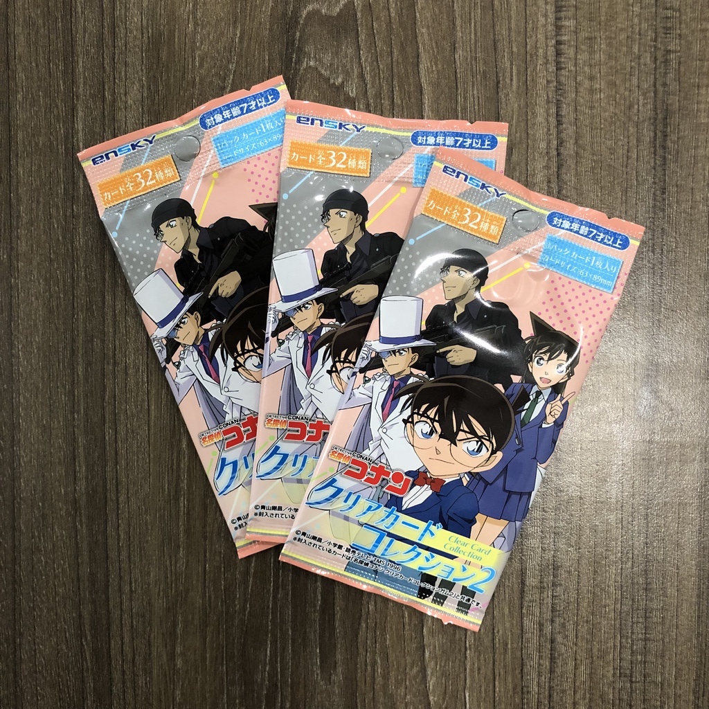 Conan Clear Card Random Thẻ Nhân Phẩm Vol.2 | Shopee Việt Nam