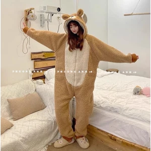 Bộ lông gấu liền thân CUTE