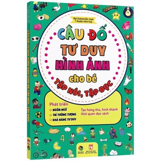 Sách - Câu đố tư duy hình ảnh cho bé tập nói tập đọc