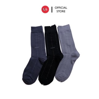 Tất nam cổ cao, vớ nam công sở mang giày tây cao cấp chất cotton hút ẩm thoáng khí - SIMPLE SOCKS