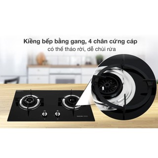 Bếp ga âm Sakura SG-2525GB-Chính Hãng 100% trưng bày mới 99% Đánh lửa bằng IC Đầu đốt tiết kiệm gas