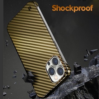 Ốp Lưng Sợi Carbon Mờ Không Khung Siêu Mỏng Cho iPhone 14 ProMax 13 12 Mini 11 Pro Max I Điện Thoại 13 ProMax Bao K01