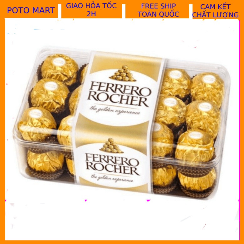 SOCOLA ROCHER ĐỨC hộp 30 VIÊN/ CHOCOLATE FERRERO ROCHER | Shopee Việt Nam