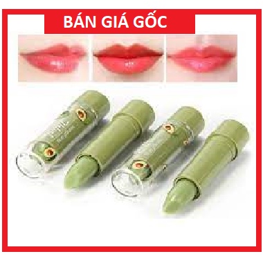 Son Dưỡng Môi Trái Bơ Đổi Màu Theo Nhiệt Độ - Lên màu tự nhiên