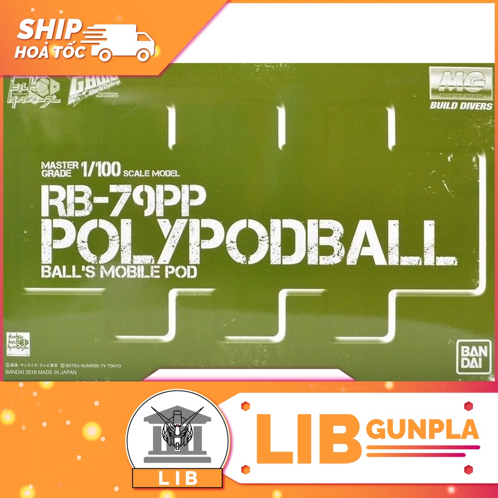 Mô hình lắp ráp Gundam MG Polypod Ball (P-Bandai) | Shopee Việt Nam