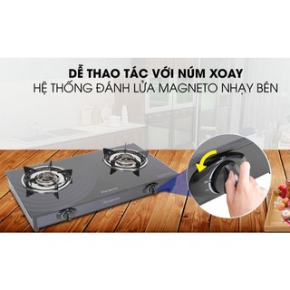 Bếp ga đôi Kangaroo KG519M Chính hãng trưng bày+bảo hành 12 tháng chính hãng