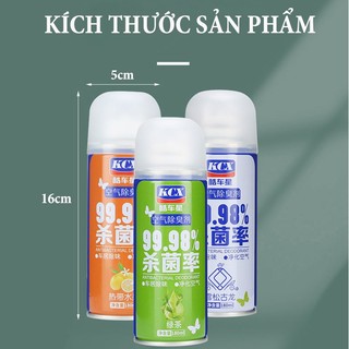 Chai Làm Sạch Khử Mùi Khử Khuẩn Xe Ô Tô Xe Hơi Dung Tích 150ml Hiệu Quả - Làm Sạch Không Khí Vệ Sinh Điều Hoà Xe Hơi
