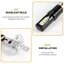 Bộ bóng đèn pha LED 2X H1 6000K màu trắng siêu sáng 6000LM DRL có độ cao