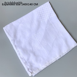 < Arichbluehb > Khăn trùm đầu in kẻ sọc cho nam Hồi giáo Ả Rập Dubai Turban quấn cổ Ả Rập Trung Đông Vỏ sa mạc Khăn choàng đang giảm giá