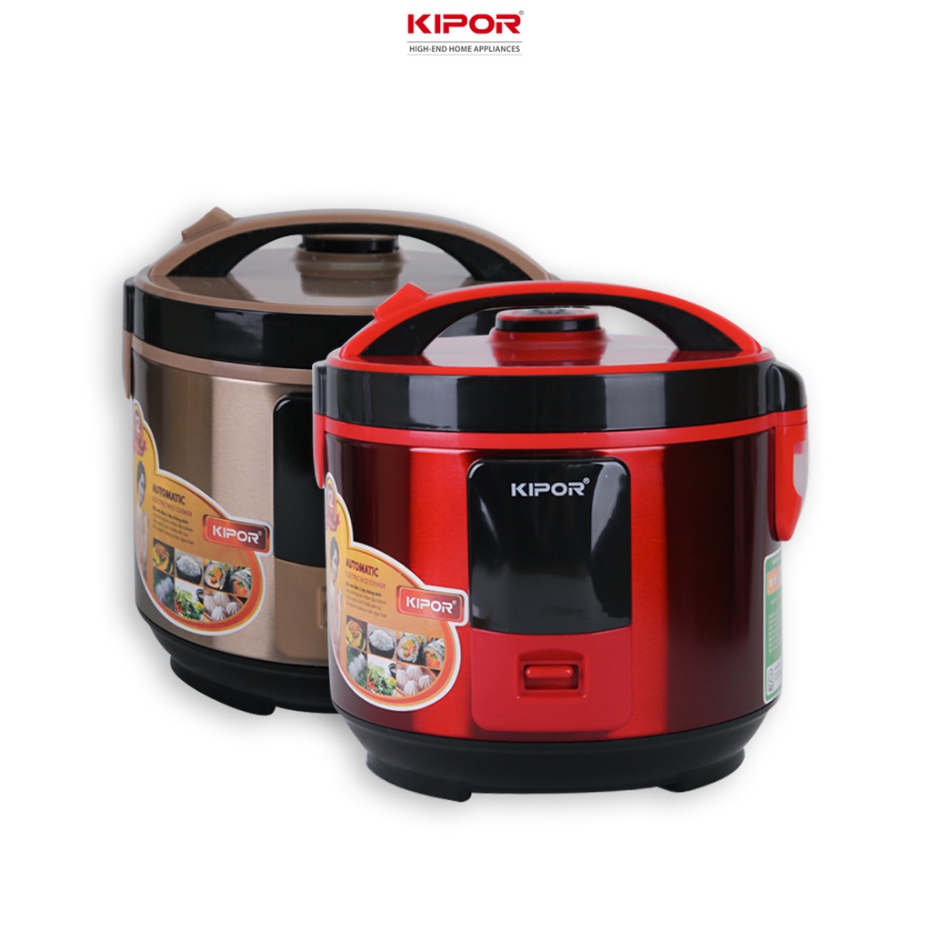 Ảnh Nồi cơm điện KIPOR KP-N1512 - 1.2L - Nồi cơ chống dính TEFLON 5 lớp dầy 3mm nặng 690G - Bảo hành tại nhà 12 tháng 2