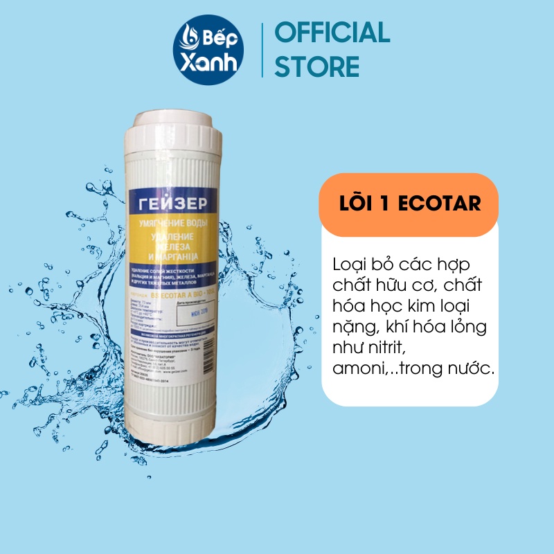 Ảnh Bộ lõi lọc nước Nano Geyser Ecotar 3 - Nhập khẩu Nga - Hàng Chính Hãng 2