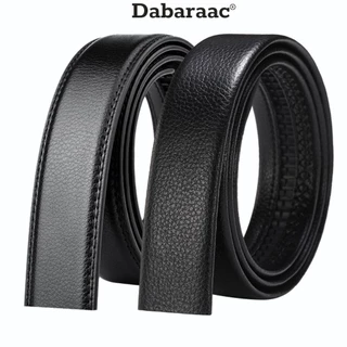 Dây da thắt lưng nam có lẫy chỉnh kích cỡ dùng cho khóa tự động (không mặt khóa)