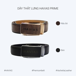 Dây nịt thắt lưng da Microfiber HAVIAS Prime