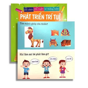 Sách Phát Triển Trí Tuệ Cho Bé (145 Câu Hỏi Rèn Luyện Trí Thông Minh Sáng Tạo Cho Bé 2 - 4 Tuổi)