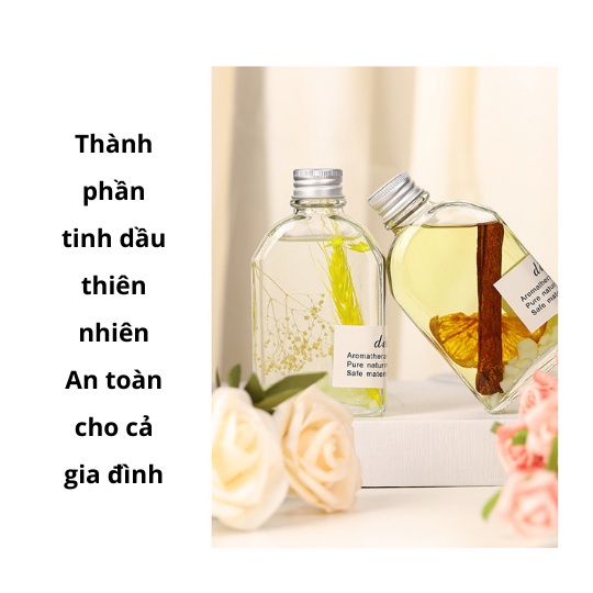 Tinh Dầu Khuếch Tán VaromaS KT09 100ml Tỏa Hương Dịu Nhẹ Phát Sáng Ban Đêm