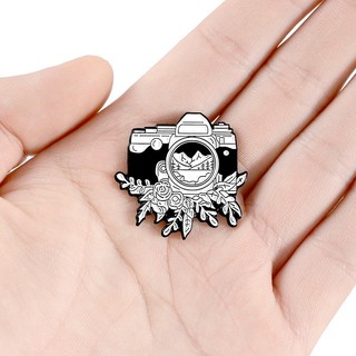Huy Hiệu Cài Áo Hình Máy Ảnh Hoạt Hình Dễ Thương