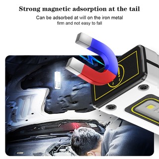 500LM Đèn pin mini siêu sáng 2*XPG COB Đèn pin 7 Chế độ chiếu sáng Đèn pin cầm tay