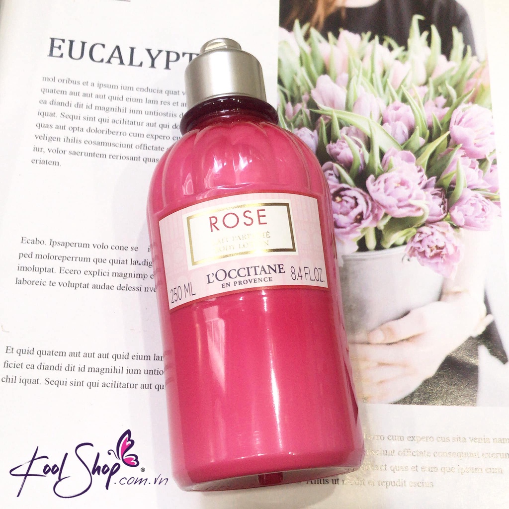 SỮA DƯỠNG THỂ L'OCCITANE ROSE BODY MILK 250ML 13042 Shopee Việt Nam