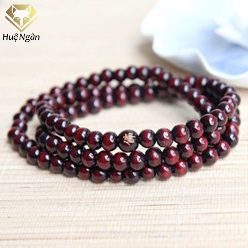 Ảnh Vòng Tay Chuỗi Hạt Phật Giáo Gỗ Tự Nhiên 108 Trang Trí Mặt Dây Chuyền Chuỗi Hạt Cầu Nguyện Thiền Định Phật Giáo 2