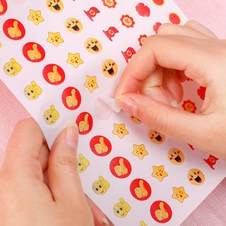 3 Bộ 10 Sticker Dán Like Cup Vàng Ngôi Sao - Thỏ Hồng VPP