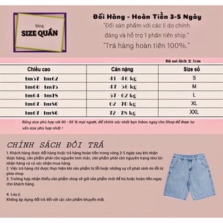 Quần Short Jeans Ống Rộng Xé Rách Năng Động, Quần Bò Lửng Thời Trang Unisex, Đùi Ngắn Style Hàn Quốc(kèm ảnh Thật)