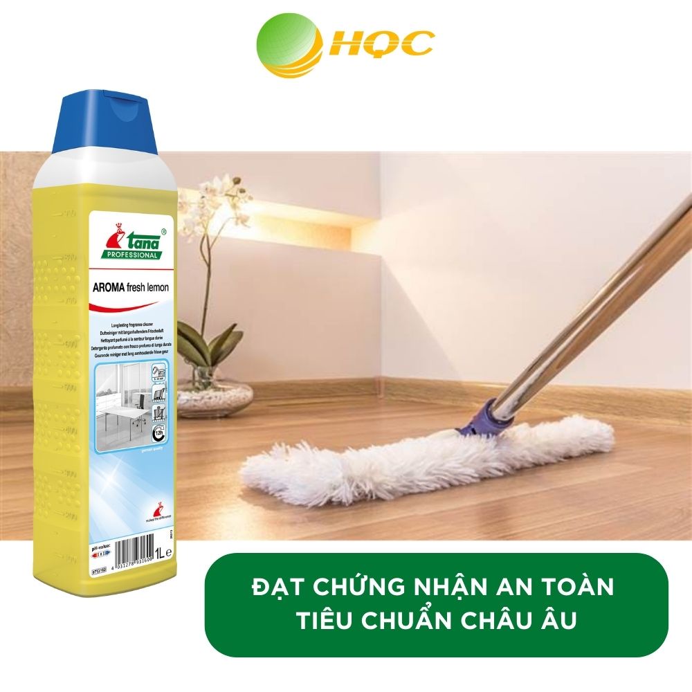 Nước Lau Sàn Hương Chanh AROMA fresh lemon Nhập Khẩu Đức 1L