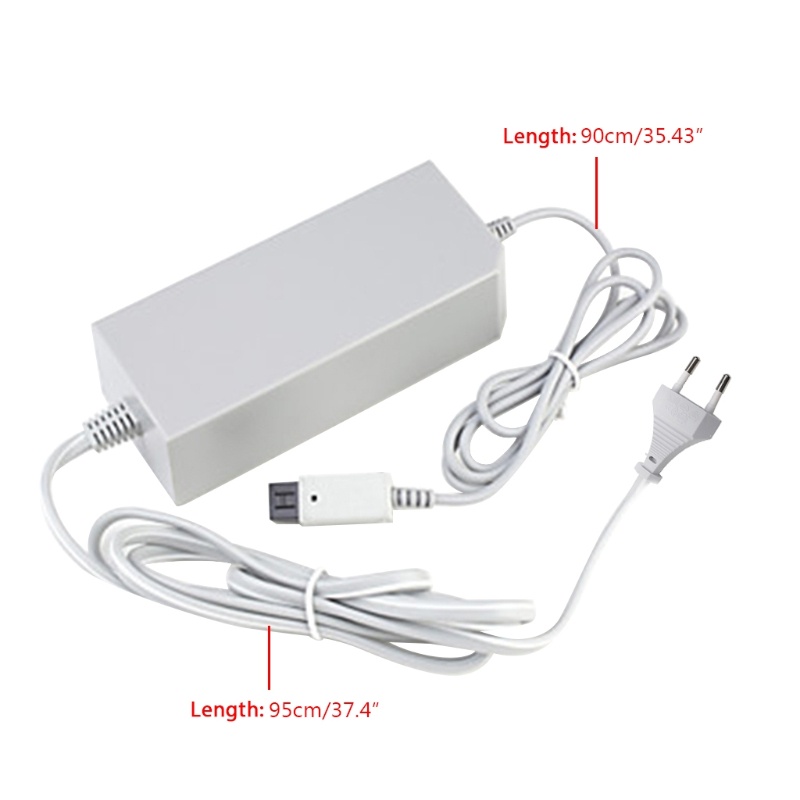 [3C] Bộ sạc nguồn tường gia đình AC 100-240V cho điều khiển tay cầm chơi game Wii N