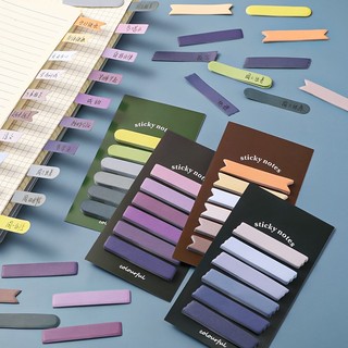 3 Note Giấy Ghi Nhớ Sticky Note 20 Tờ 6 Tập Phong Cách Hiện Đại - Thỏ Hồng VPP
