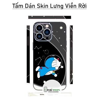 Tấm dán Skin Mặt Sau Doraemon FULL VIỀN Dành Cho13prm , 12prm , 11prm , x, xs, xr , xsm , ip11 , ip12 , ip13 - FukiShop