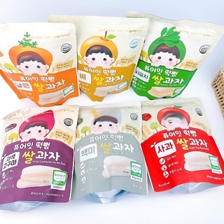 Bánh gạo hữu cơ Naebro Pure Eat Hàn Quốc cho bé ăn dặm từ 6 tháng 30g