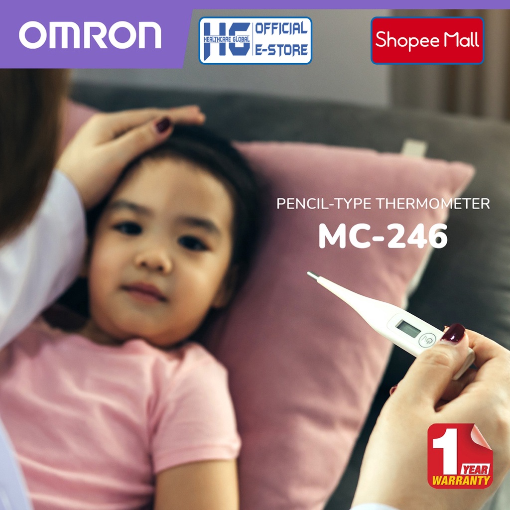 Ảnh Nhiệt Kế Điện Tử Omron MC246 | Cho Kết Quả Đo Nhiệt Độ Cơ Thể Nhanh, An Toàn Và Chính Xác 1