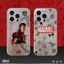 Ốp Điện Thoại Họa Tiết Marvel Iron Man Chất Lượng Cao Cho iphone 14 Pro Max 14 plus 13 Pro Max i11 12 Pro Max