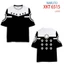 Naruto Anime Akatsuki Áo Thun Nữ Tay Ngắn Top Unisex Cosplay Tee Thời Trang Sasuke Itachi Thường Ngày 3D Áo Sơ Mi Plus Kích Thước