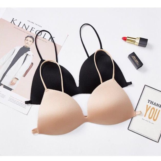 Áo Ngực Su Dây Mảnh , Áo Bra Mút Mỏng 818
