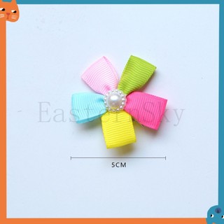 Thú Cưng Màu Hoa Kẹp Tóc Opp Túi Thú Cưng Mũ Hoạt Hình Màu Kẹp Tóc Mèo Chó Mũ Thú Cưng Kẹp Tóc Trẻ Em Kẹp Tóc