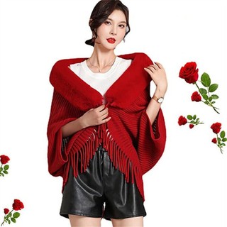 Khăn choàng đan TẶC BIỆT Áo choàng cưới Thời trang ấm áp mùa đông