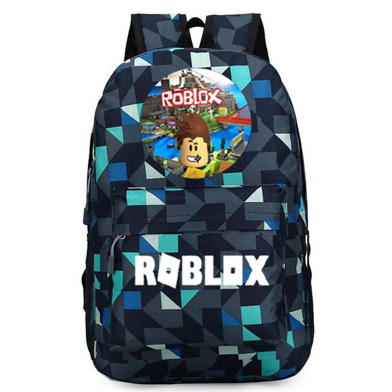 Túi đi học mát mẻ của học sinh Roblox dành cho nam Túi máy tính dành cho nam