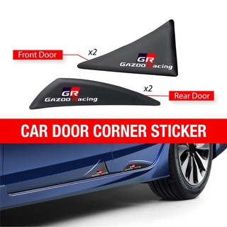 Miếng Dán Cao Su Silicon Dày Bảo Vệ Góc Cửa Xe Hơi Chống Trầy Xước Cho Toyota GR Sport Vios Yaris Corolla Cross Fotuner CHR RAV4
